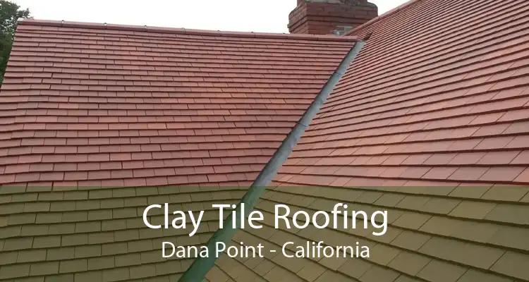 Clay Tile Roofing Dana Point - California