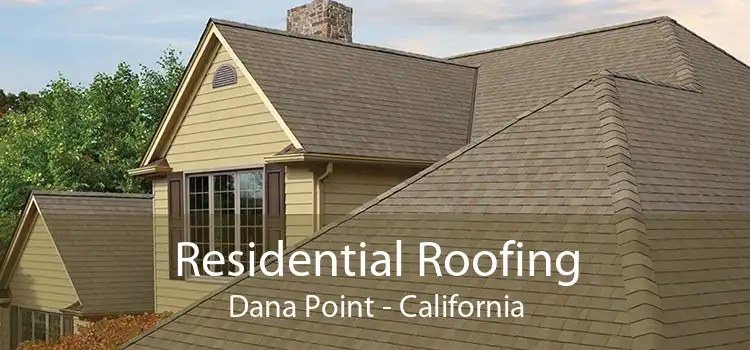 Residential Roofing Dana Point - California